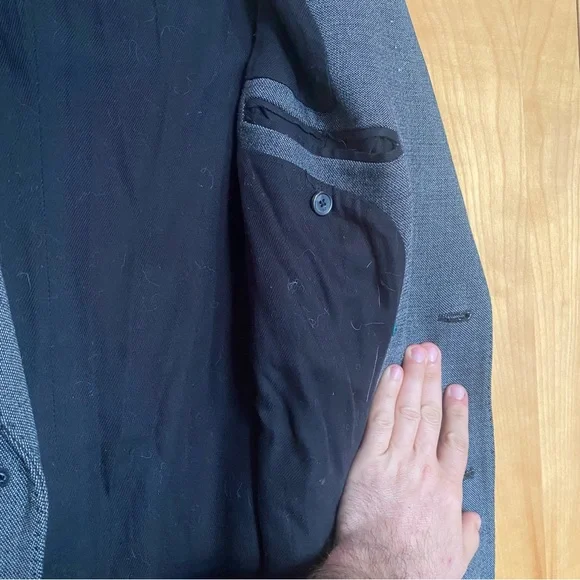 3.1 Phillip Lim Oversized Grey Trench Coat (sz 6) - Picture 11 of 14